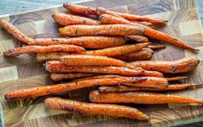 Grillede gulerødder